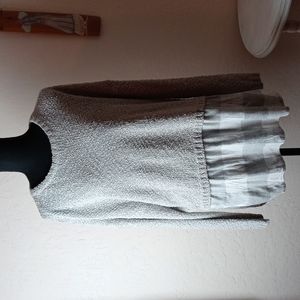 Sweet Salt Layered Look Sweater